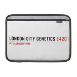 London city genetics  MacBook Air Sleeves (landscape)