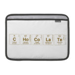 Chocolate  MacBook Air Sleeves (landscape)