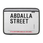 Abdalla  street   MacBook Air Sleeves (landscape)