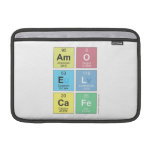 amo
  el
  cafe  MacBook Air Sleeves (landscape)