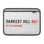 darkest hill  MacBook Air Sleeves (landscape)