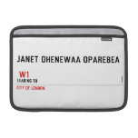 JANET OHENEWAA OPAREBEA     MacBook Air Sleeves (landscape)