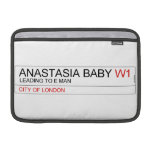 ANASTASIA BABY  MacBook Air Sleeves (landscape)