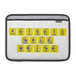 Periodic
 Table
 Writer  MacBook Air Sleeves (landscape)
