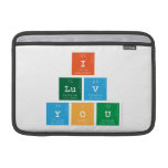 I 
 luv 
 You  MacBook Air Sleeves (landscape)
