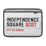 Independence Square  MacBook Air Sleeves (landscape)