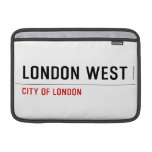 LONDON WEST   MacBook Air Sleeves (landscape)