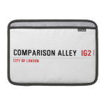 Comparison alley   MacBook Air Sleeves (landscape)