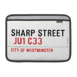 SHARP STREET   MacBook Air Sleeves (landscape)