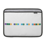 Keep calm and do science   MacBook Air Sleeves (landscape)