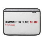 Rimmington Place  MacBook Air Sleeves (landscape)