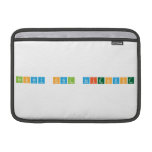 Snowy Owl Scientist  MacBook Air Sleeves (landscape)