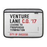 Venture  Lane  MacBook Air Sleeves (landscape)