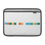 Science is awesome  MacBook Air Sleeves (landscape)