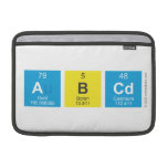 ABCD  MacBook Air Sleeves (landscape)