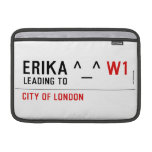 Erika ^_^  MacBook Air Sleeves (landscape)