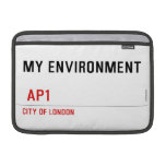 My environment    MacBook Air Sleeves (landscape)