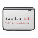 sandra  MacBook Air Sleeves (landscape)
