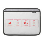 ALUMNI  MacBook Air Sleeves (landscape)