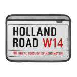 Holland Road  MacBook Air Sleeves (landscape)