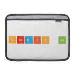 Chemic al  MacBook Air Sleeves (landscape)