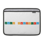 Green Chemistry  MacBook Air Sleeves (landscape)