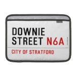 Downie Street  MacBook Air Sleeves (landscape)