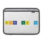 Boba Lab co  MacBook Air Sleeves (landscape)