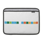 Welcome Scientists  MacBook Air Sleeves (landscape)