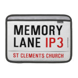 mEMORY LANE  MacBook Air Sleeves (landscape)
