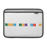 good luck mr h  MacBook Air Sleeves (landscape)