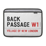 Back Passage  MacBook Air Sleeves (landscape)