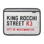 king Rocchi Street  MacBook Air Sleeves (landscape)