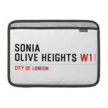 Sonia olive heights  MacBook Air Sleeves (landscape)