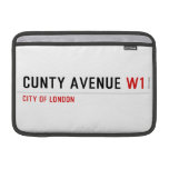 Cunty Avenue  MacBook Air Sleeves (landscape)
