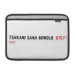 Tsakani Sana Bonolo   MacBook Air Sleeves (landscape)