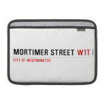 Mortimer Street  MacBook Air Sleeves (landscape)