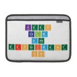 Keep
 calm
 and 
 experiment
 on  MacBook Air Sleeves (landscape)