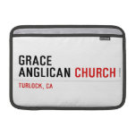 Grace ANglican  MacBook Air Sleeves (landscape)