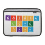 Karissa
 Love
 Oksa  MacBook Air Sleeves (landscape)