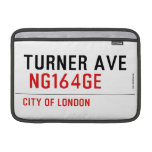 turner ave   MacBook Air Sleeves (landscape)