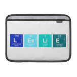 leslie  MacBook Air Sleeves (landscape)