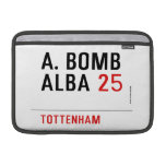 A. BOMB ALBA  MacBook Air Sleeves (landscape)