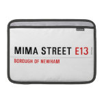 MIMA STREET  MacBook Air Sleeves (landscape)