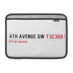 4th Avenue SW  MacBook Air Sleeves (landscape)