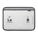 La b  MacBook Air Sleeves (landscape)