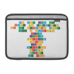Do you know the
 first ten elements
 of the peridoic table?
 There's Hydrogen
 Helium
 Lithium
 Borilium
 Boron
 Carbon
 Nitrigon
 Oxygen
 Flurine
 and Neon  MacBook Air Sleeves (landscape)