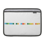 welcome to mrs holtes class  MacBook Air Sleeves (landscape)