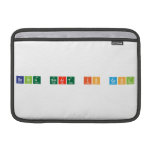 being smart is cool  MacBook Air Sleeves (landscape)