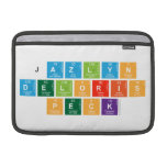 jazlyn
 Deloris
 Peck  MacBook Air Sleeves (landscape)
